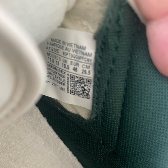 Converse Weapon low top sneakers. Ox Green. Men size 11.5 - Picture 4 of 9